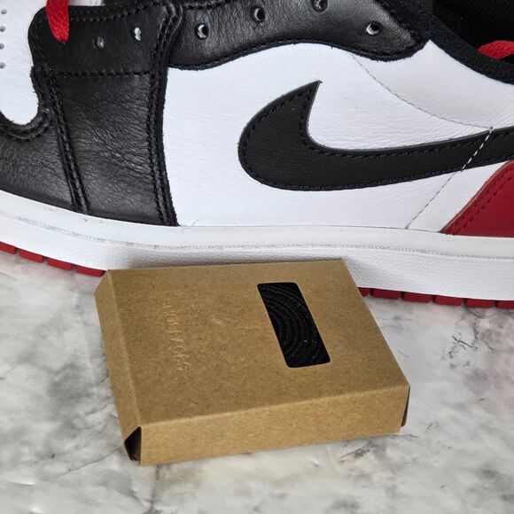 Nike Air Jordan 1 Retro Low OG Black Toe (2023) Men's 10 DS OG All CZ0790-106 - Picture 9 of 9